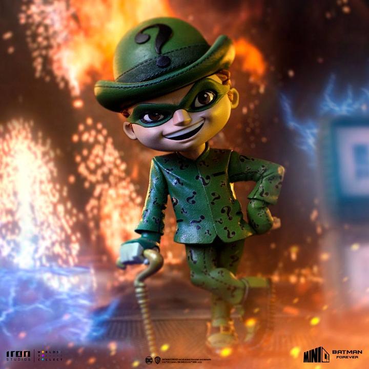 Actual product image Iron Studios - MiniCo - DC Comics - Batman Forever - Riddler Statue 15cm