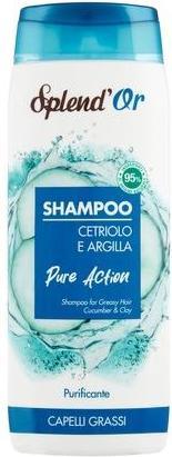 Produktbild Splend`Or Splendor Splend Or Shampoo Cucumber And Clay Pure Action Purifying 300 Ml (300 ml, Flüssiges Shampoo)