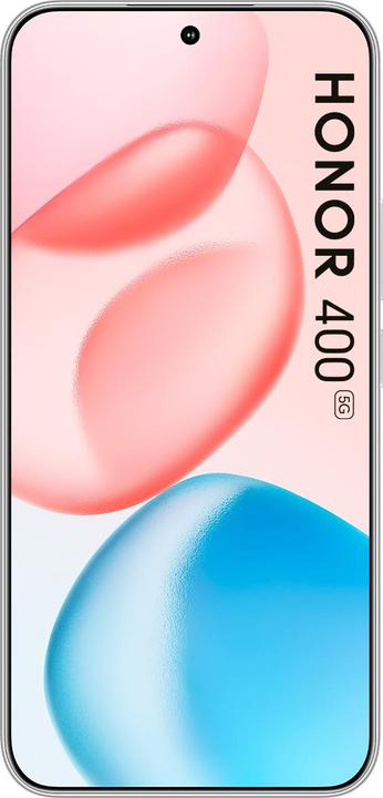 Actual product image Honor 400 5G + EAR clip (512 GB, Silver, 6.55", 5G)