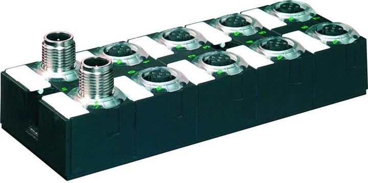 Produktbild Murr Elektronik Cube67 E/A Kompaktmodul 16 multifunktionale Kanäle Cube67 DIO16 C 8xM12 1.6A