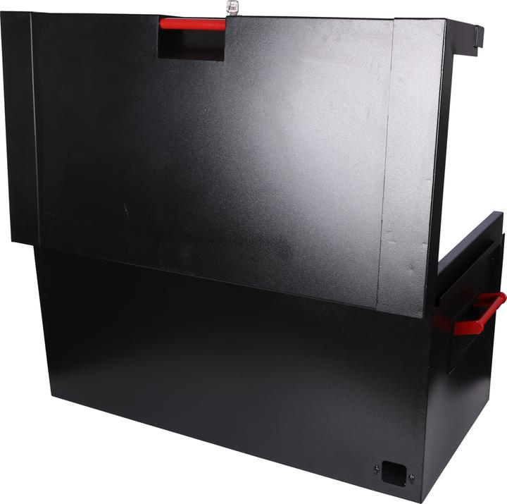 Produktbild KS Tools Stahlblech-Werkzeugtruhe, schwarz, HxB 595x650 mm, Länge 1120 mm (1 x)