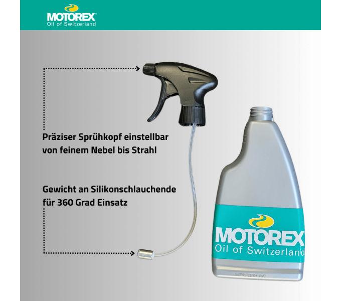 Actual product image Motorex PLANICID surface disinfectant 500 ml bottle
