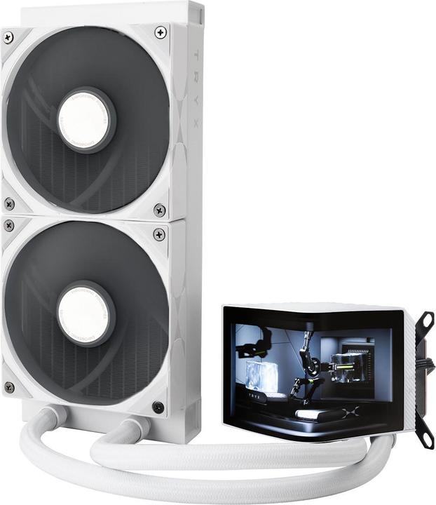 Produktbild TRYX PANORAMA Komplett-Wasserkühlung - 240 mm, weiss