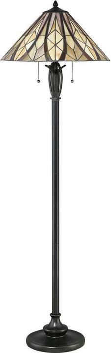 Elstead Lighting Victory Stehleuchte E27 2-fach Valiant Bronze (E27)