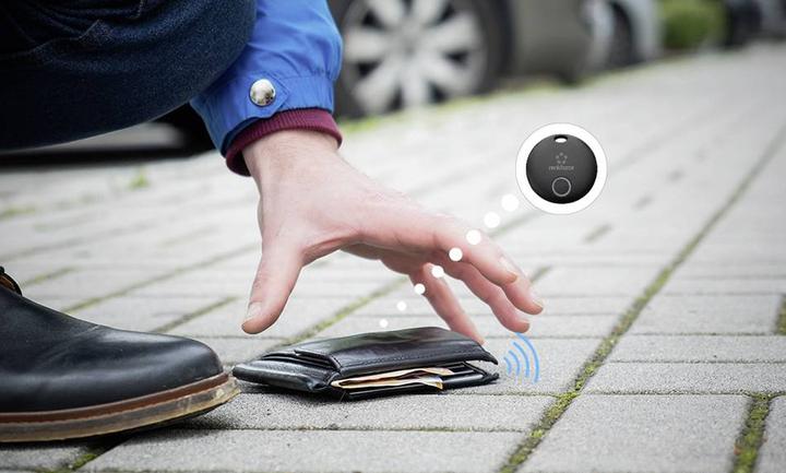 Actual product image Renkforce RF-5792946 Bluetooth Tracker Black (iOS, Mac OS)