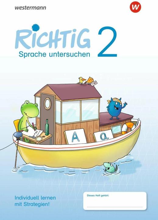 Produktbild RICHTIG Sprache untersuchen - Ausgabe 2018 (Deutsch, Heike Baligand, Renate Andreas, 2018)