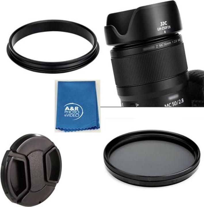 Produktbild JJC LH Z50F28 Zonnekap Zwart