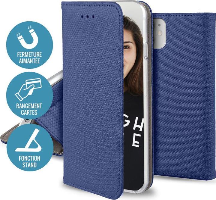 Actual product image OEM Smart Magnet case for iPhone 7 / 8 / SE 2020 / SE 2022 navy blue (Apple iPhone 7)