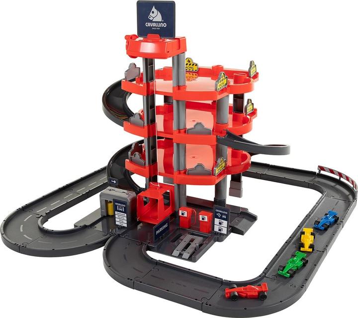 Polesie Cavallino Racing Parkeergarage met 4 verdiepingen