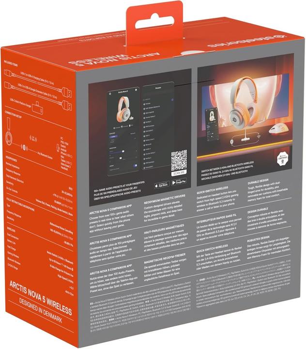 Actual product image SteelSeries Arctis Nova 5 (Wireless)