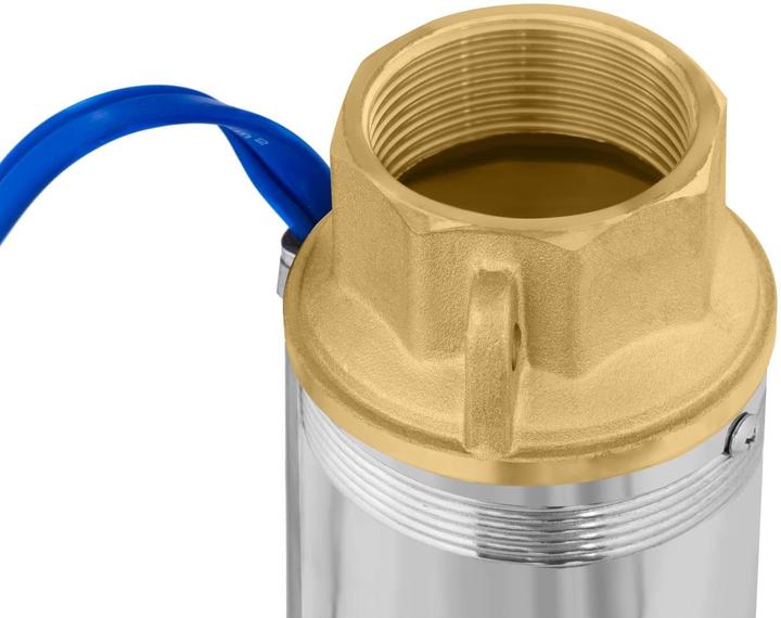 Produktbild MSW Brunnenpumpe Tiefbrunnenpumpe Unterwasserpumpe 2 Zoll Gartenpumpe 10800L/h 54 m (Durchlaufpumpe)