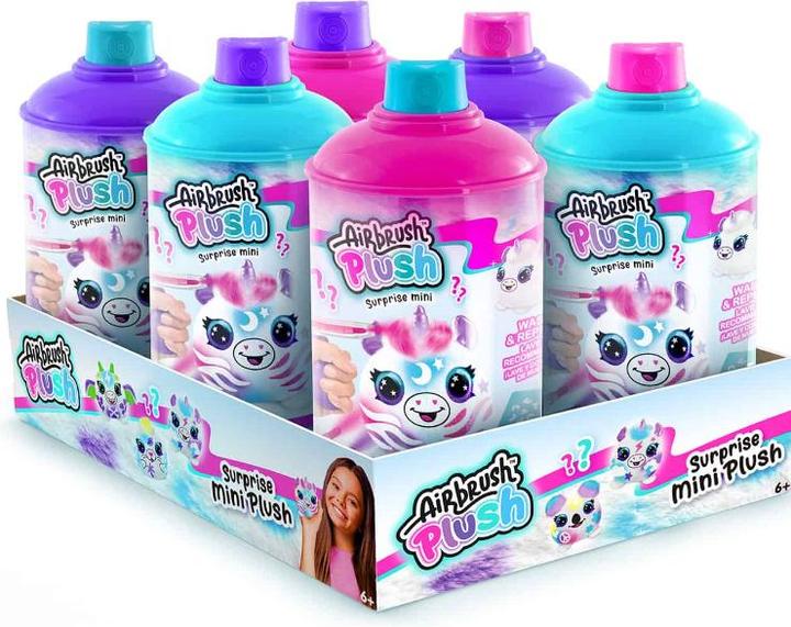 Actual product image Canal Toys Airbrush Püsch - Squish Pals Paint Can assorted