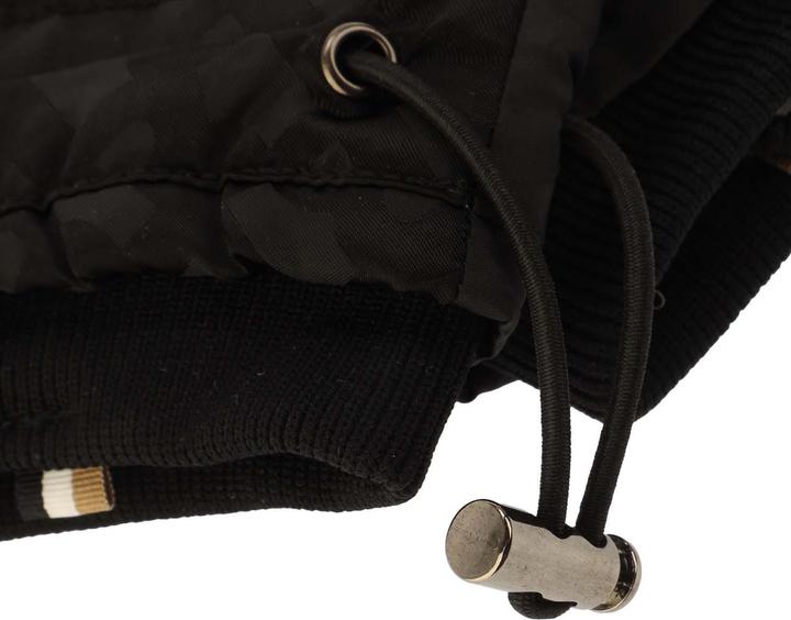 Produktbild BOSS NylMe MonogrammHandschuhe Leder Wattiert (8)