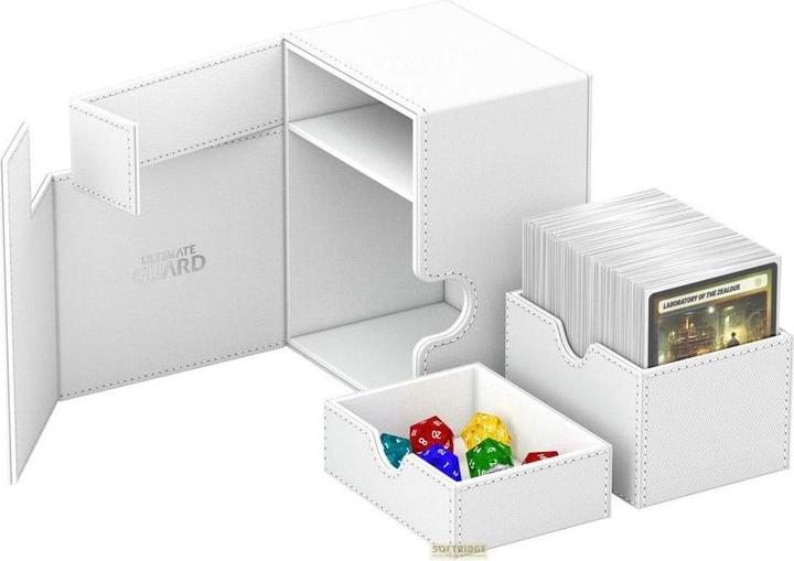 Actual product image Ultimate Guard Flip'n'Tray 133+ XenoSkin Blanc