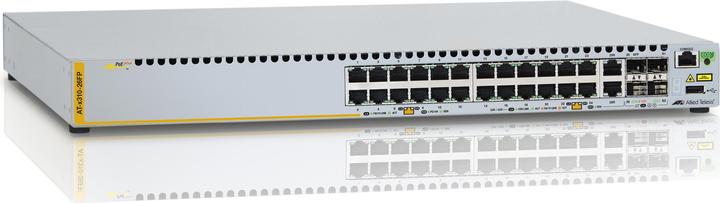 Allied Telesis L3 FE 24 POE+ + 2SFP/COM. STA (24 ports)