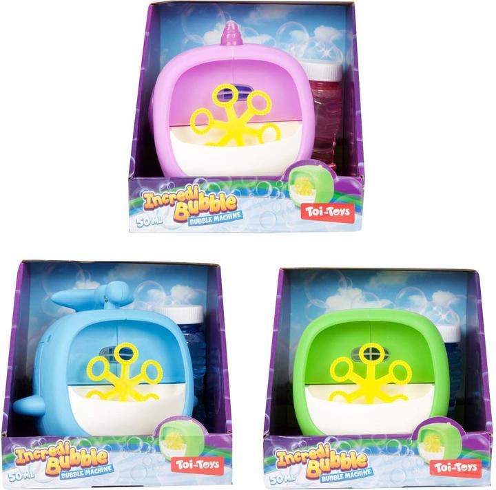 Actual product image Toi-Toys Incredibubble Seifenblasen-Maschinenwürfel