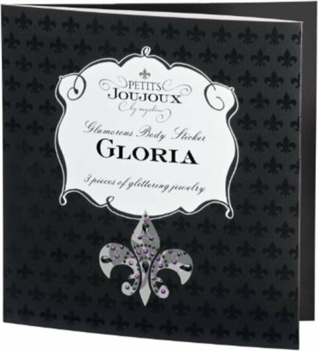 Actual product image Petits Joujoux Gloria breast and pubic mound jewelry red