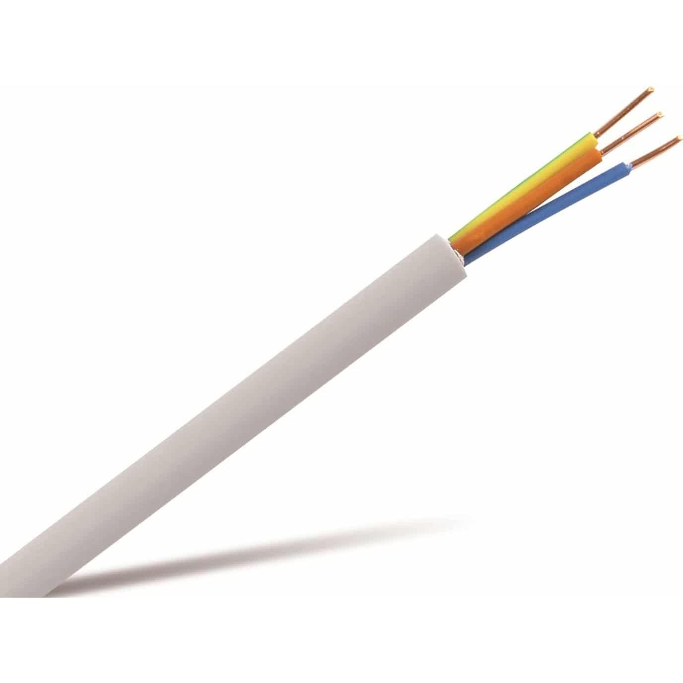 Eneroid, Kabelleitung, Feuchtraumkabel NYM-J 3x2,5mm², 100 m, grau (100 m)