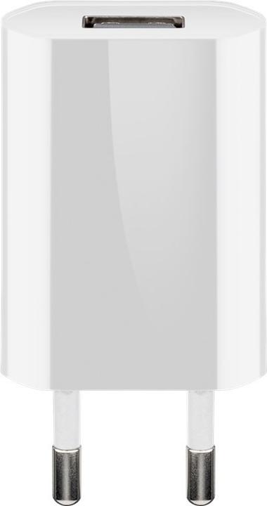 Produktbild Goobay USB-A Ladegerät Slim mit USB-C Kabel (5 W)