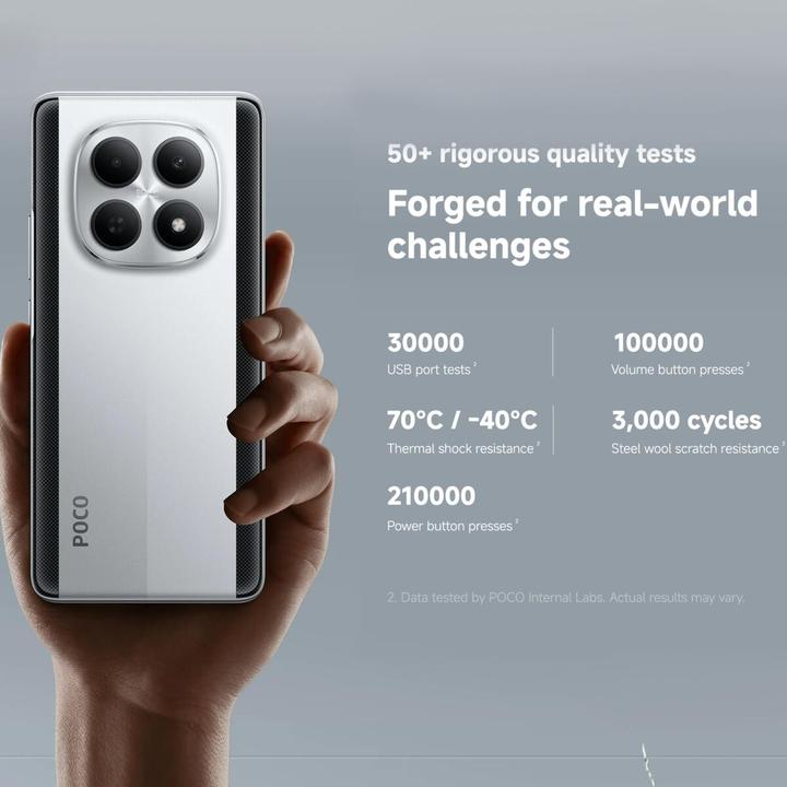 Produktbild Xiaomi Smartphone MOBILE PHONE M8 5G/8/256GB SILVER MZB0MABEU (256 GB, Silber, 6.77", Hybrid Dual SIM, 5G)