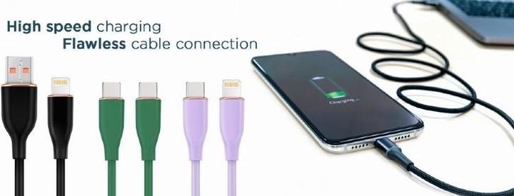 Image du produit Gembird CABLE LIGHTNING TO USB2 1.5M/CC-USB2S-AM8PM-1.5M-W (1.50 m, USB 2.0)