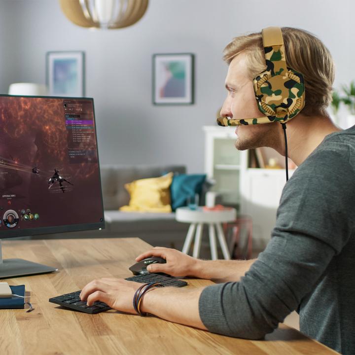 Actual product image Gjby GAG4 Gaming Headset with Microphone (Wireless)