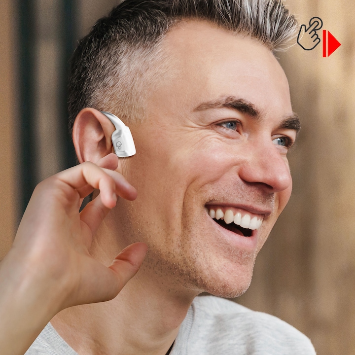 Image du produit Swissten Écouteurs Bluetooth Sport avec conduction osseuse (6 h, Sans fil)