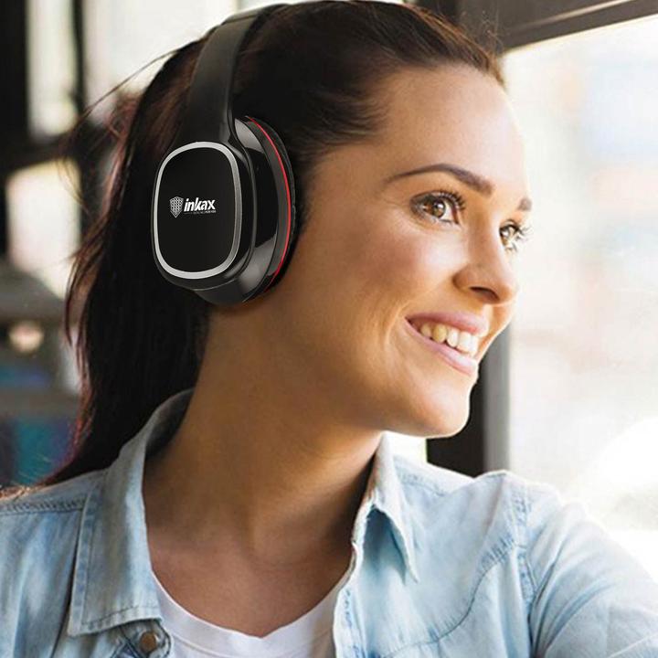 Actual product image Inkax HP-07 Bluetooth Headset (No noise cancellation, Wireless)