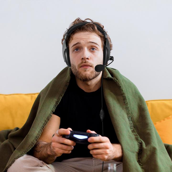 Actual product image LinQ U860 USB headset with flexible microphone (Cable)