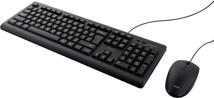 Produktbild Trust Set Keyboard And Mouse Basics Us (Eng. Int., Kabelgebunden)