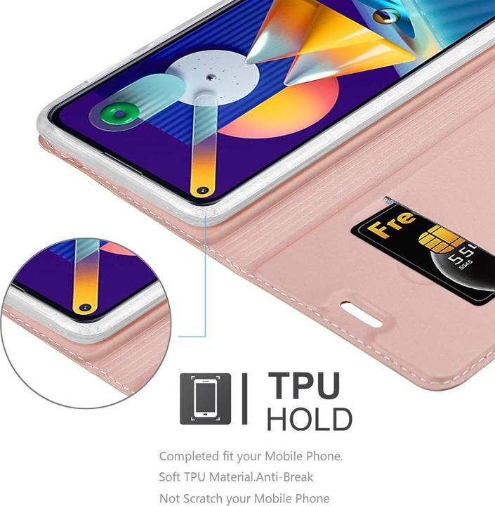 Actual product image Cadorabo Book Classy Style Cover (Samsung Galaxy A11, Samsung Galaxy M11)