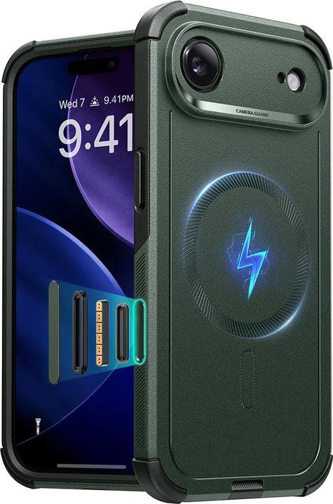 Actual product image ESR - Cyber Halolock - iPhone 17 Air - Green (Apple iPhone 17)