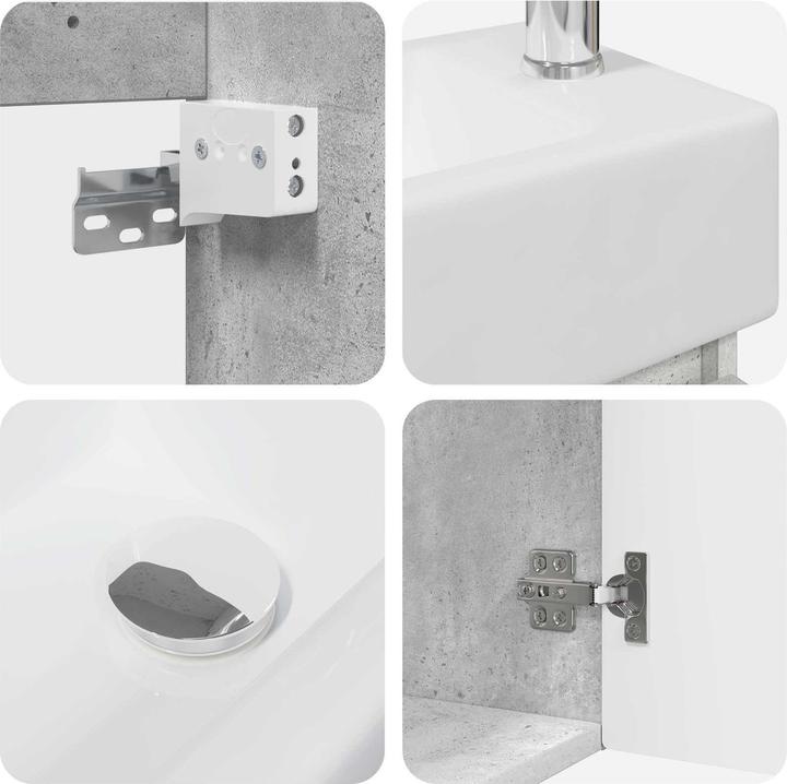 Produktbild vidaXL Badezimmer-Waschtisch (455 mm, 225 mm)