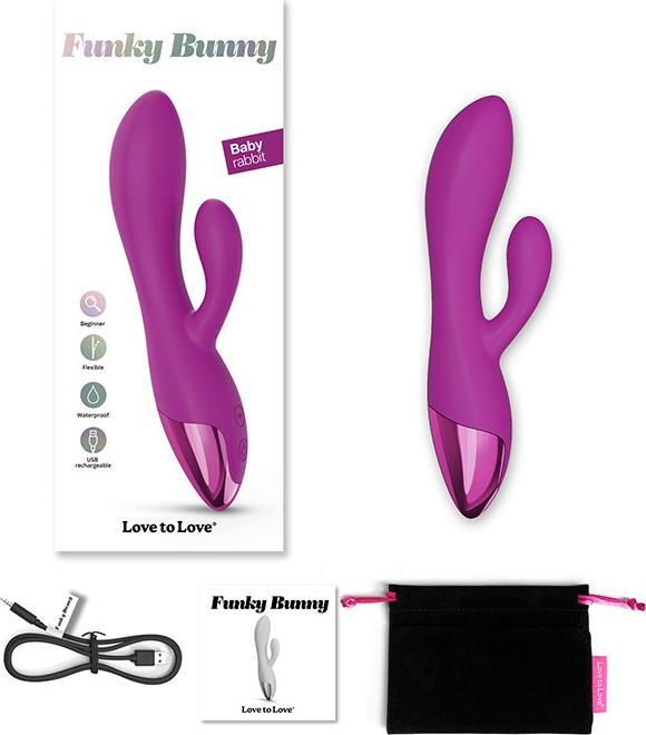Produktbild Love to Love Funky Bunny - Kaninchen-Vibrator - Rosa