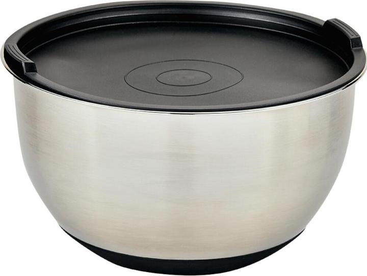 Produktbild Kesper Rührschüssel Edelstahl, mit Deckel Ø 26 cm, 15 cm, Silikonboden (26 cm, 1 x)