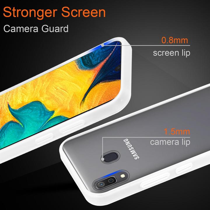 Image du produit Cadorabo Couverture mate hybride (Samsung Galaxy A20, Samsung Galaxy M10s, TCL A30)