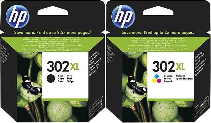 Actual product image HP 302xl (M, C, Y)