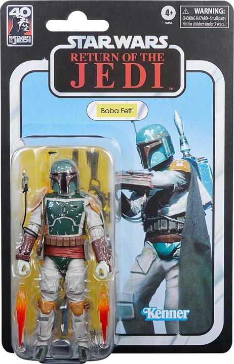 Actual product image Hasbro Star Wars Episode VI 40th Anniversary Black Series