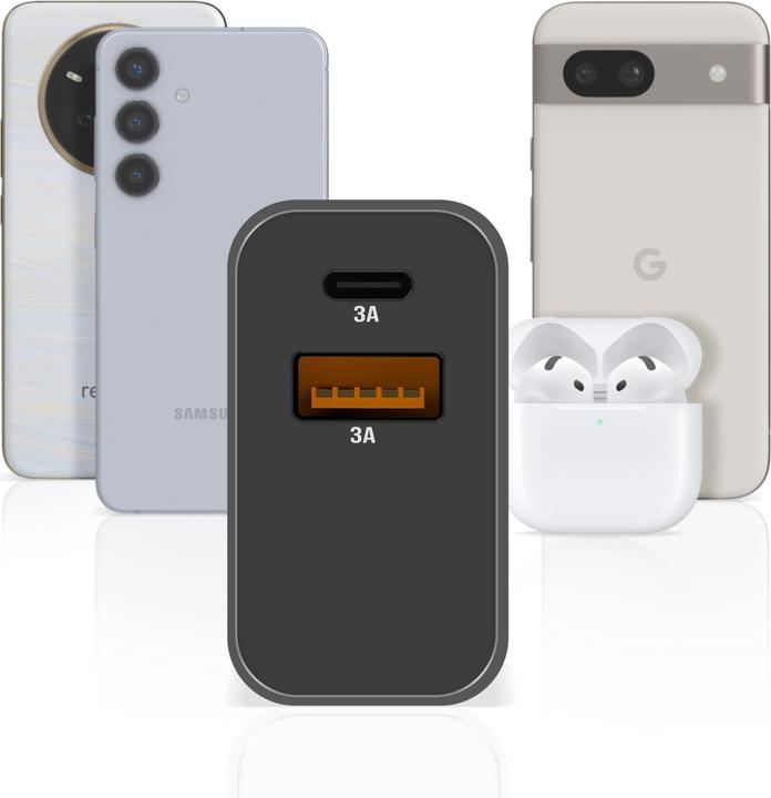 Image du produit Akashi USB-C + USB (15 W)