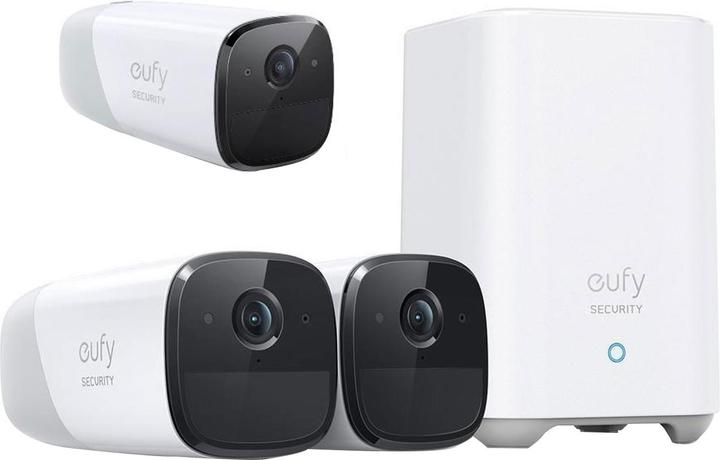 Productafbeelding eufy EufyCam 2 Pro 3+1 Kit (2304 x 1296 Pixels)