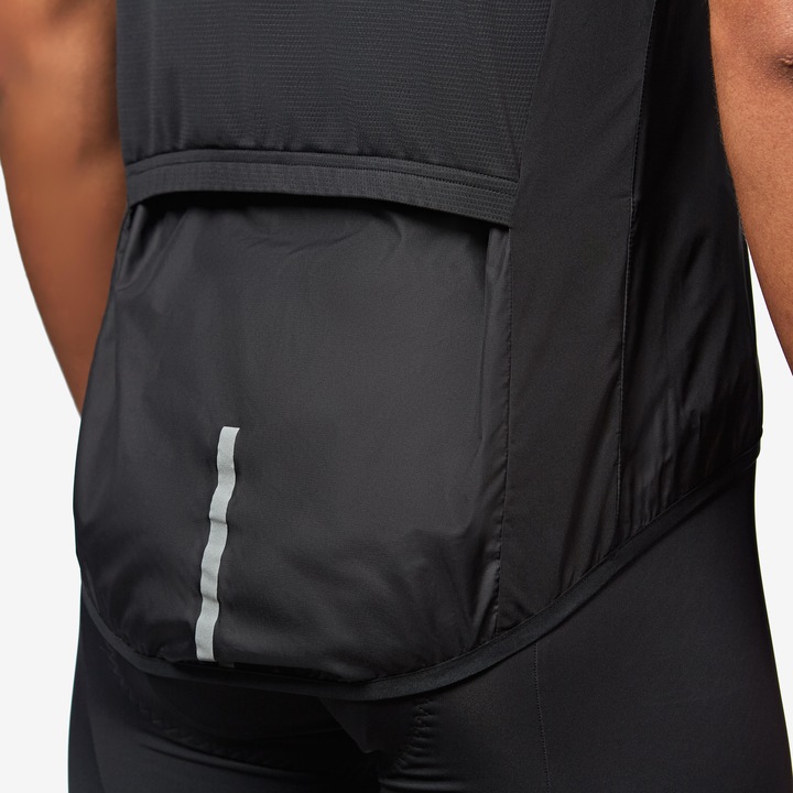 Actual product image Van rysel Men's Road Cycling Ultra-Light Sleeveless Windproof Gilet - Black (XXL)