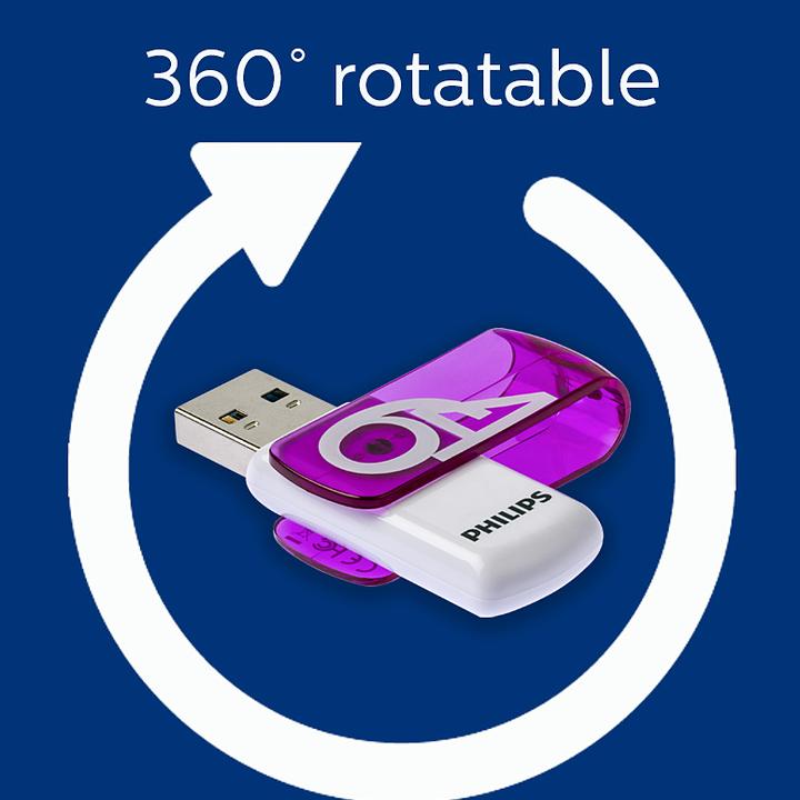 Image du produit Philips Édition vivante (64 Go, USB-A)