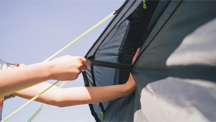 Actual product image Outwell - Monterey 5 Air - Blue - 5-person (Tunnel tent, 22.70 kg, 5 persons)