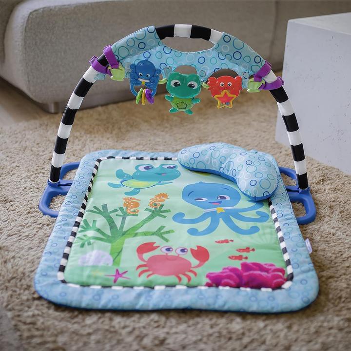 Immagine prodotto Baby Einstein Tappetino attività Neptune's Discovery Reef™ e foglio giocattolo da portare con sé