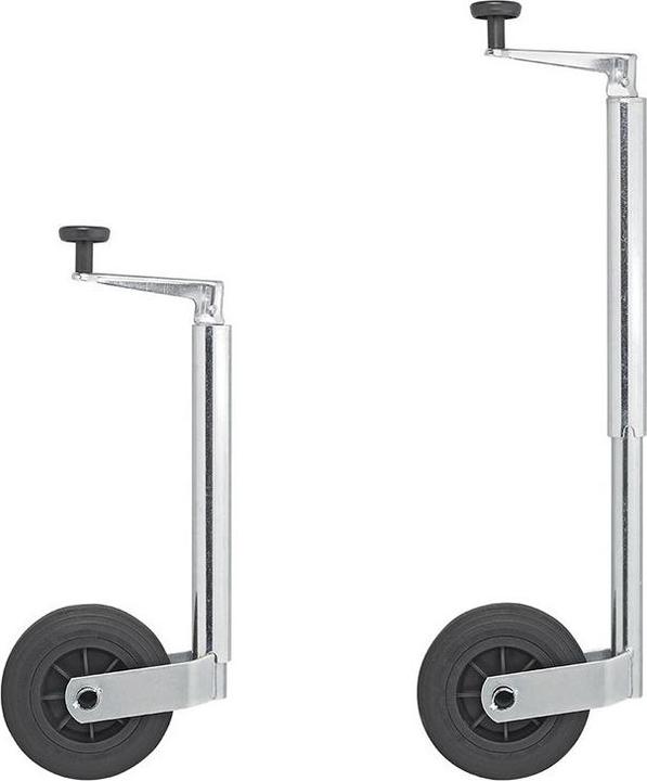 Actual product image ProPlus Support wheel Plastic rim with solid rubber tyres