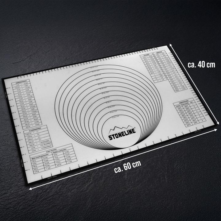 Produktbild Stoneline Silikon-Backmatte 60 x 40 cm (45.30 x 5.60 cm)