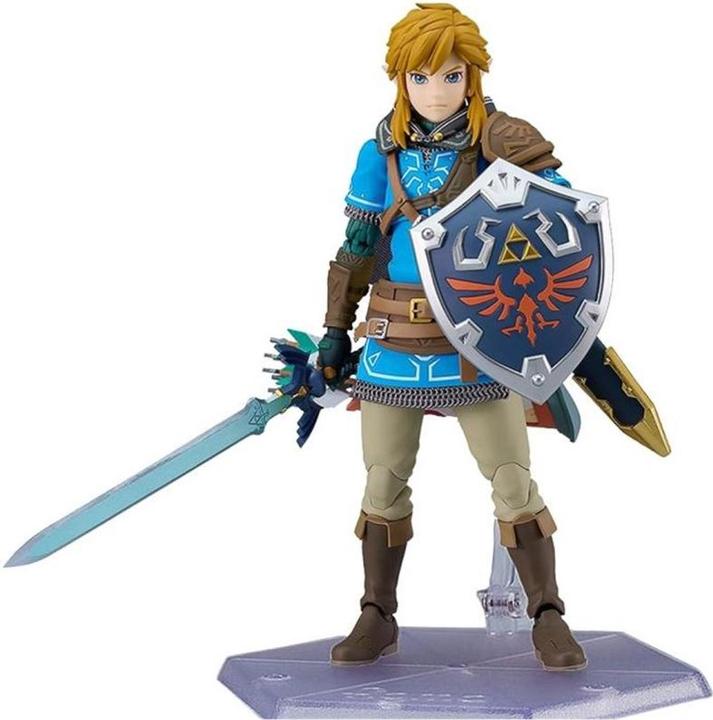 Produktbild Good Smile Company The Legend of Zelda Tears of the Kingdom Figma Actionfigur Link Tears of the Kingdom Ver. DX Edition