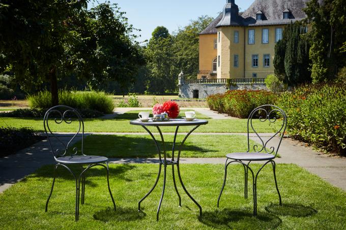 Image du produit MWH Table Caffeo métal déployé