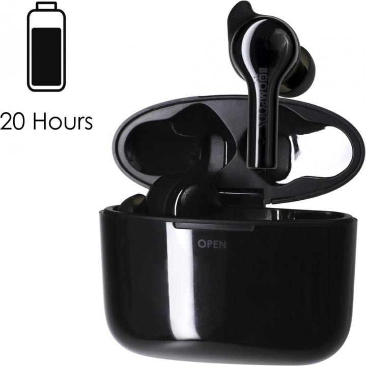 Actual product image Boompods Bassline GO Bluetooth® HiFi In Ear Headphones In Ear Headset, Volume Control, Sweat Resistant... (NC, 7 h, Wireless)