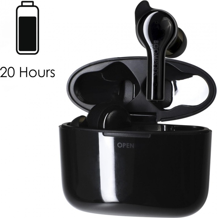 Actual product image Boompods Bassline GO Bluetooth® HiFi In Ear Headphones In Ear Headset, Volume Control, Sweat Resistant... (NC, 7 h, Wireless)